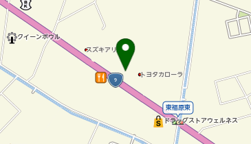 西日本三菱自動車販売米子東店の地図画像