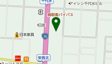 スバル中四国鳥取店の地図画像