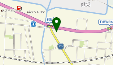 スバル中四国米子店の地図画像