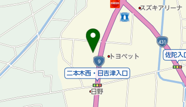 タイヤガーデン米子の地図画像