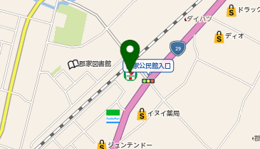 海花亭の地図画像