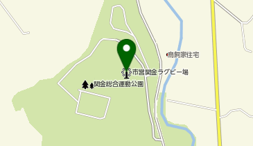 倉吉市営関金ラグビー場の地図画像