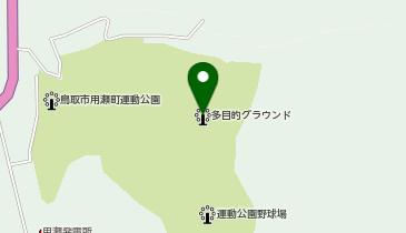 用瀬町運動公園多目的グラウンドの地図画像