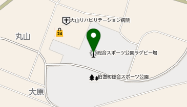 総合スポーツ公園ラグビー場の地図画像