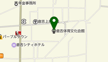 鳥取県立倉吉体育文化会館の地図画像