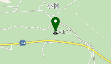大山ゴルフクラブの地図画像