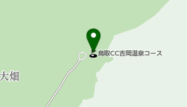 鳥取カントリー倶楽部吉岡温泉コースの地図画像