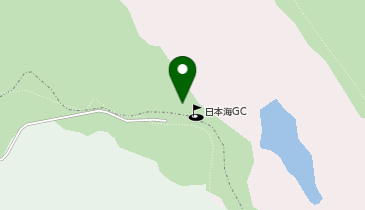 日本海ゴルフ倶楽部稲葉山コースの地図画像