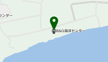 鳥取市B&G海洋センターの地図画像