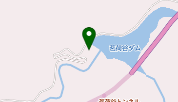 茗荷谷ダムの地図画像