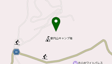 豪円山キャンプ場の地図画像