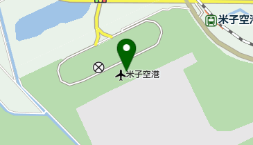 米子空港の地図画像