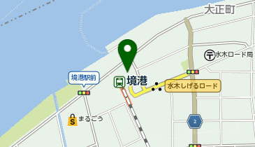 境港の地図画像