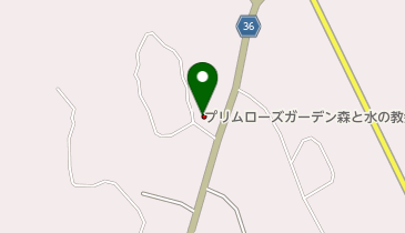 プリムローズガーデン森と水の教会の地図画像