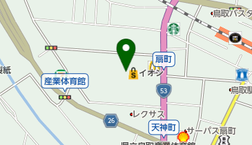 イオン鳥取店の地図画像