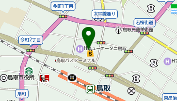 鳥取ロフトの地図画像