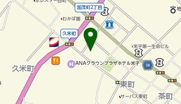 ニコニコレンタカー米子久米町店の地図画像