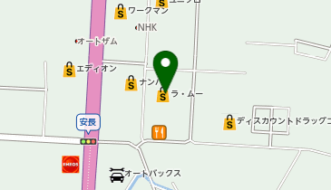 ラ・ムー鳥取店の地図画像