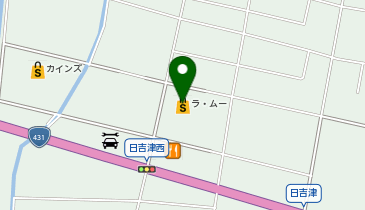 ラ・ムー日吉津店の地図画像