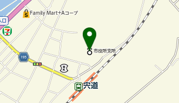 松江市役所宍道支所の地図画像