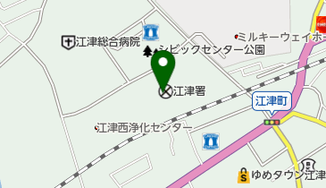 江津警察署の地図画像