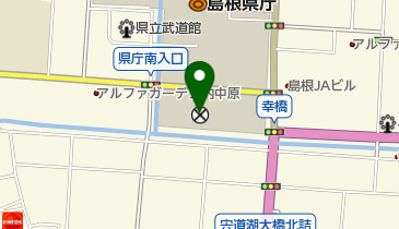 島根県警察本部の地図画像