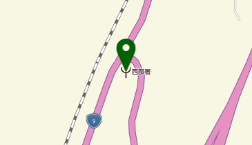 西部消防署の地図画像