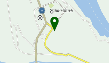 江津消防署桜江出張所の地図画像