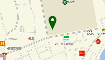 ゆうちょ銀行広島支店島根大学内出張所の地図画像