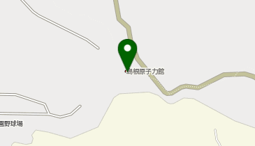 島根原子力館の地図画像