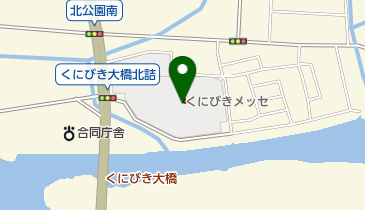 島根県立産業交流会館の地図画像