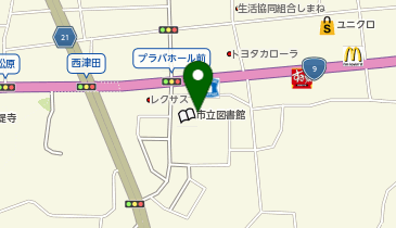 さんびる文化センタープラバホールの地図画像