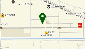 葬仙東朝日町ホールの地図画像