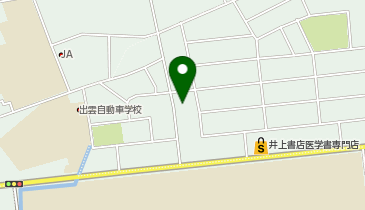 山陰合同銀行島根医大通支店の地図画像