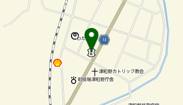 山陰合同銀行津和野支店の地図画像