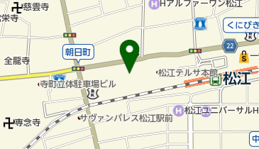 島根銀行本店営業部南出張所の地図画像