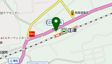 島根中央信用金庫江津支店の地図画像