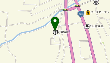 医療法人仁風会八雲病院の地図画像