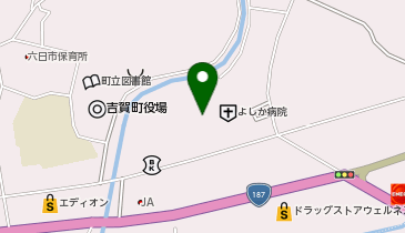 医療法人カタクリ会よしか介護医療院の地図画像