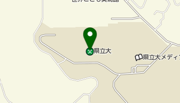 島根県立大学浜田キャンパスの地図画像