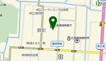松江暁の星幼稚園の地図画像