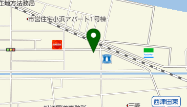 松江認定こども園(あさひ園)の地図画像