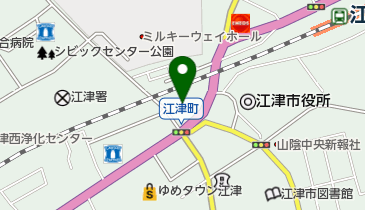 Aコープごうつ店の地図画像