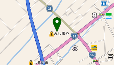 みしまや三刀屋店の地図画像