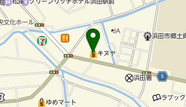 キヌヤプリル店の地図画像