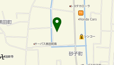 マルイ黒田店の地図画像