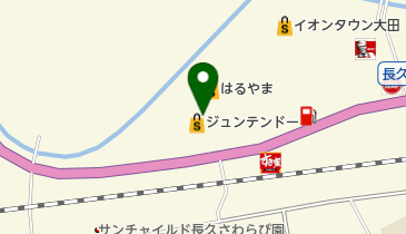 ホームセンタージュンテンドー大田店の地図画像