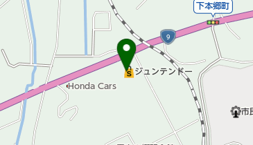 ホームセンタージュンテンドー下本郷店の地図画像