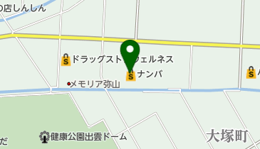 ナンバ出雲ドーム店の地図画像