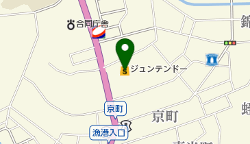 ホームセンタージュンテンドー浜田店の地図画像